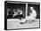 Rube Marquard & Rube Jr., Brooklyn Dodgers, Baseball Photo - New York, NY-Lantern Press-Framed Stretched Canvas