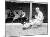 Rube Marquard & Rube Jr., Brooklyn Dodgers, Baseball Photo - New York, NY-Lantern Press-Mounted Art Print