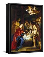 Rubens: Adoration, C1608-Peter Paul Rubens-Framed Stretched Canvas
