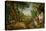 Rubens and Peter Brueghel the Younger: The Vision of Saint Hubertus-Peter Paul Rubens-Stretched Canvas