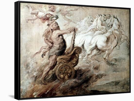 Rubens: Hercules-Peter Paul Rubens-Framed Stretched Canvas