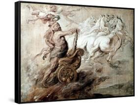 Rubens: Hercules-Peter Paul Rubens-Framed Stretched Canvas