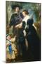 Rubens, His Wife Helena Fourment and One of the their Children-Peter Paul Rubens-Mounted Art Print