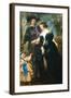 Rubens, His Wife Helena Fourment and One of the their Children-Peter Paul Rubens-Framed Art Print