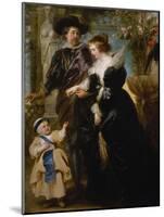 Rubens, His Wife Helena Fourment and Their Son Frans, c.1635-Peter Paul Rubens-Mounted Giclee Print