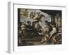 Rubens Painting the Allegory of Peace-Luca Giordano-Framed Giclee Print