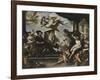 Rubens Painting the Allegory of Peace-Luca Giordano-Framed Giclee Print