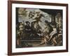 Rubens Painting the Allegory of Peace-Luca Giordano-Framed Giclee Print