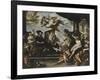 Rubens Painting the Allegory of Peace-Luca Giordano-Framed Giclee Print