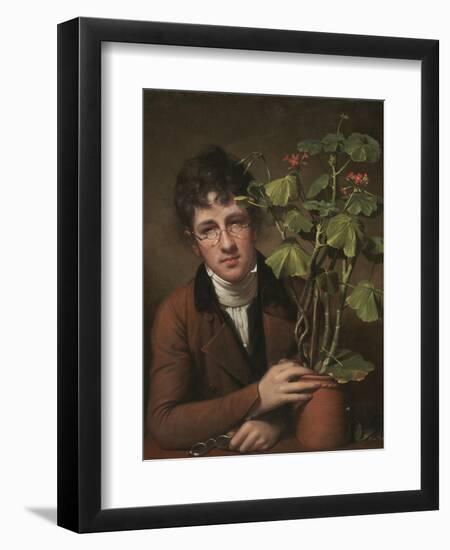 Rubens Peale with a Geranium, 1801-Rembrandt Peale-Framed Giclee Print