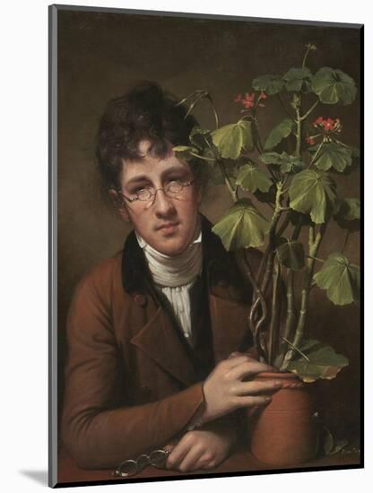 Rubens Peale with a Geranium, 1801-Rembrandt Peale-Mounted Giclee Print