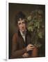 Rubens Peale with a Geranium, 1801-Rembrandt Peale-Framed Art Print