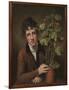 Rubens Peale with a Geranium, 1801-Rembrandt Peale-Framed Art Print