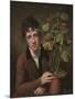 Rubens Peale with a Geranium, 1801-Rembrandt Peale-Mounted Art Print