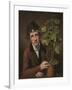 Rubens Peale with a Geranium, 1801-Rembrandt Peale-Framed Art Print