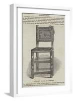 Rubens's Chair, at Antwerp-null-Framed Giclee Print
