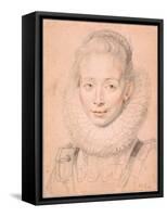 Rubens's Daughter Clara Serena (So Named Maid of Honor of Infanta Isabella)-null-Framed Stretched Canvas