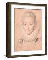 Rubens's Daughter Clara Serena (So Named Maid of Honor of Infanta Isabella)-null-Framed Giclee Print