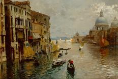 Venezia, il Canal Grande alla Salute-Rubens Santoro-Premium Giclee Print