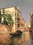 A Venetian Canal with the Scuola Grande Di San Marco and Campo San Giovanni E Paolo, Venice-Rubens Santoro-Giclee Print