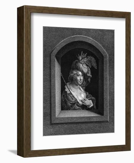 Rubens' Second Wife-null-Framed Art Print