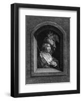 Rubens' Second Wife-null-Framed Art Print