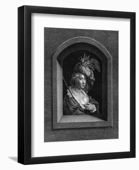 Rubens' Second Wife-null-Framed Art Print