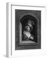 Rubens' Second Wife-null-Framed Art Print