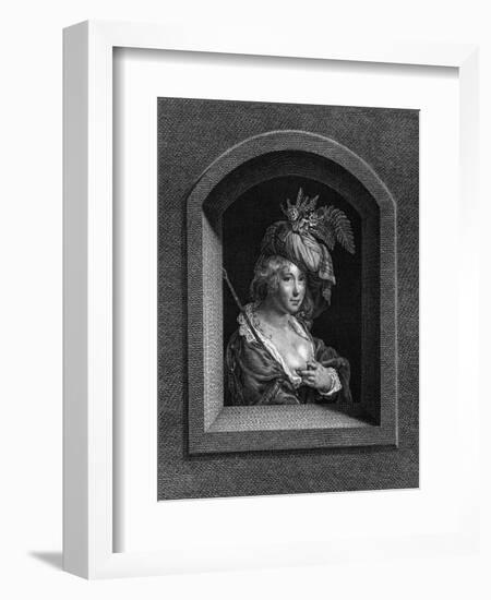 Rubens' Second Wife-null-Framed Art Print