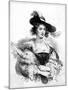 Rubens' Second Wife-null-Mounted Art Print