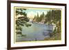 Rubicon Point, Lake Tahoe, California-null-Framed Premium Giclee Print