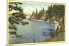 Rubicon Point, Lake Tahoe, California-null-Mounted Premium Giclee Print