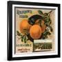 Rubidoux Brand - California - Citrus Crate Label-Lantern Press-Framed Art Print