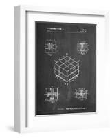 Rubik's Cube Patent-Cole Borders-Framed Art Print