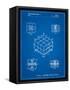 Rubik's Cube Patent-Cole Borders-Framed Stretched Canvas