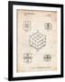 Rubik's Cube Patent-Cole Borders-Framed Art Print