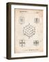 Rubik's Cube Patent-Cole Borders-Framed Art Print