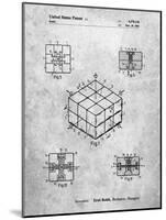 Rubik's Cube Patent-Cole Borders-Mounted Art Print