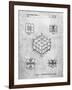 Rubik's Cube Patent-Cole Borders-Framed Art Print