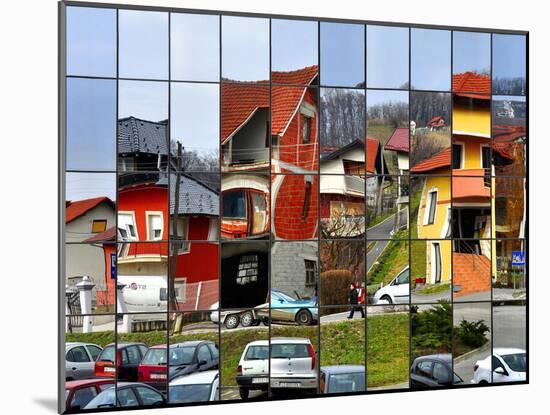 Rubik's Town-Samanta-Mounted Photographic Print