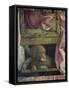 Rubino, Favourite Dog of Marchese Ludovico Gonzaga III of Mantua, Camera Picta, 1465-74-Andrea Mantegna-Framed Stretched Canvas