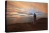 Rubjerg Knude Fyr (Lighthouse) Buried by Sand Drift at Sunset-Stuart Black-Stretched Canvas