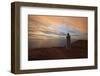 Rubjerg Knude Fyr (Lighthouse) Buried by Sand Drift at Sunset-Stuart Black-Framed Photographic Print