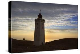 Rubjerg Knude Fyr (Lighthouse) Buried by Sand Drift, Lokken, Jutland, Denmark, Scandinavia, Europe-Stuart Black-Stretched Canvas
