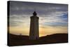 Rubjerg Knude Fyr (Lighthouse) Buried by Sand Drift, Lokken, Jutland, Denmark, Scandinavia, Europe-Stuart Black-Stretched Canvas