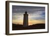 Rubjerg Knude Fyr (Lighthouse) Buried by Sand Drift, Lokken, Jutland, Denmark, Scandinavia, Europe-Stuart Black-Framed Photographic Print