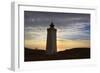 Rubjerg Knude Fyr (Lighthouse) Buried by Sand Drift, Lokken, Jutland, Denmark, Scandinavia, Europe-Stuart Black-Framed Photographic Print