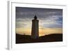 Rubjerg Knude Fyr (Lighthouse) Buried by Sand Drift, Lokken, Jutland, Denmark, Scandinavia, Europe-Stuart Black-Framed Photographic Print