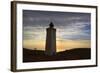 Rubjerg Knude Fyr (Lighthouse) Buried by Sand Drift, Lokken, Jutland, Denmark, Scandinavia, Europe-Stuart Black-Framed Photographic Print