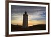 Rubjerg Knude Fyr (Lighthouse) Buried by Sand Drift, Lokken, Jutland, Denmark, Scandinavia, Europe-Stuart Black-Framed Photographic Print